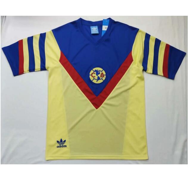 1987 Club America Retro Home Kit Soccer Jersey